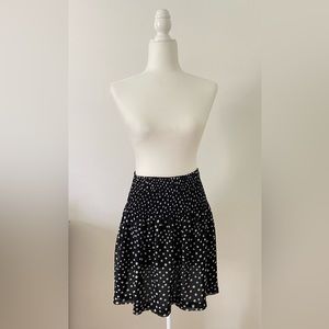 LOFT Smocked Skirt